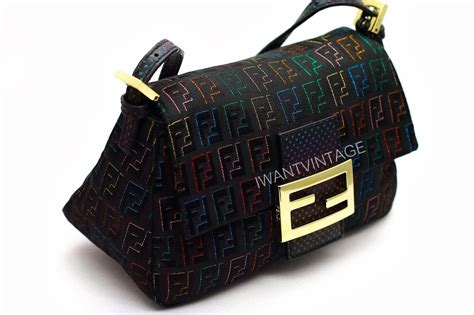 fendi logo multicolor bag|Fendi signature tote bag.